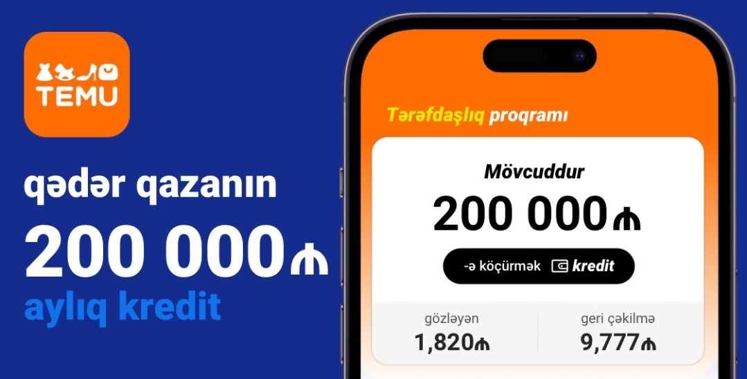 Aylıq ?200 000 ₼ məbləğə qədər sizi gözləyir